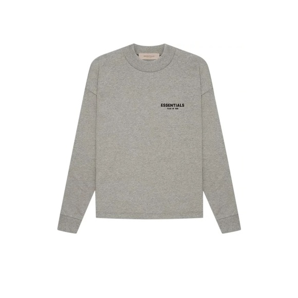 Fear of God Essentials Long Sleeve Cotton T-Shirt - Picture 2 of 11